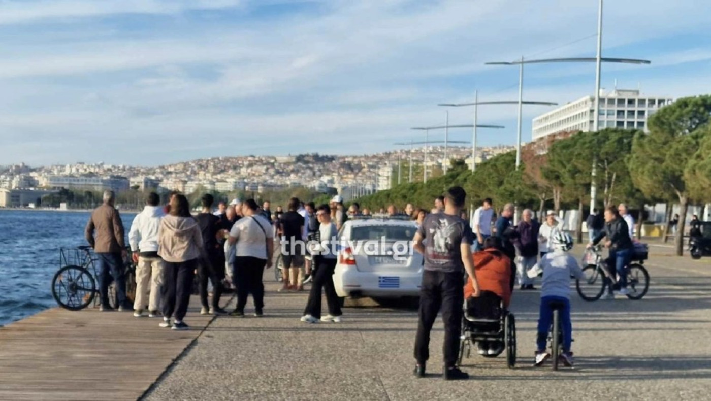 Θεσσαλονίκη: Γυναίκα έπεσε στον Θερμαϊκό - Μεταφέρθηκε στο νοσοκομείο