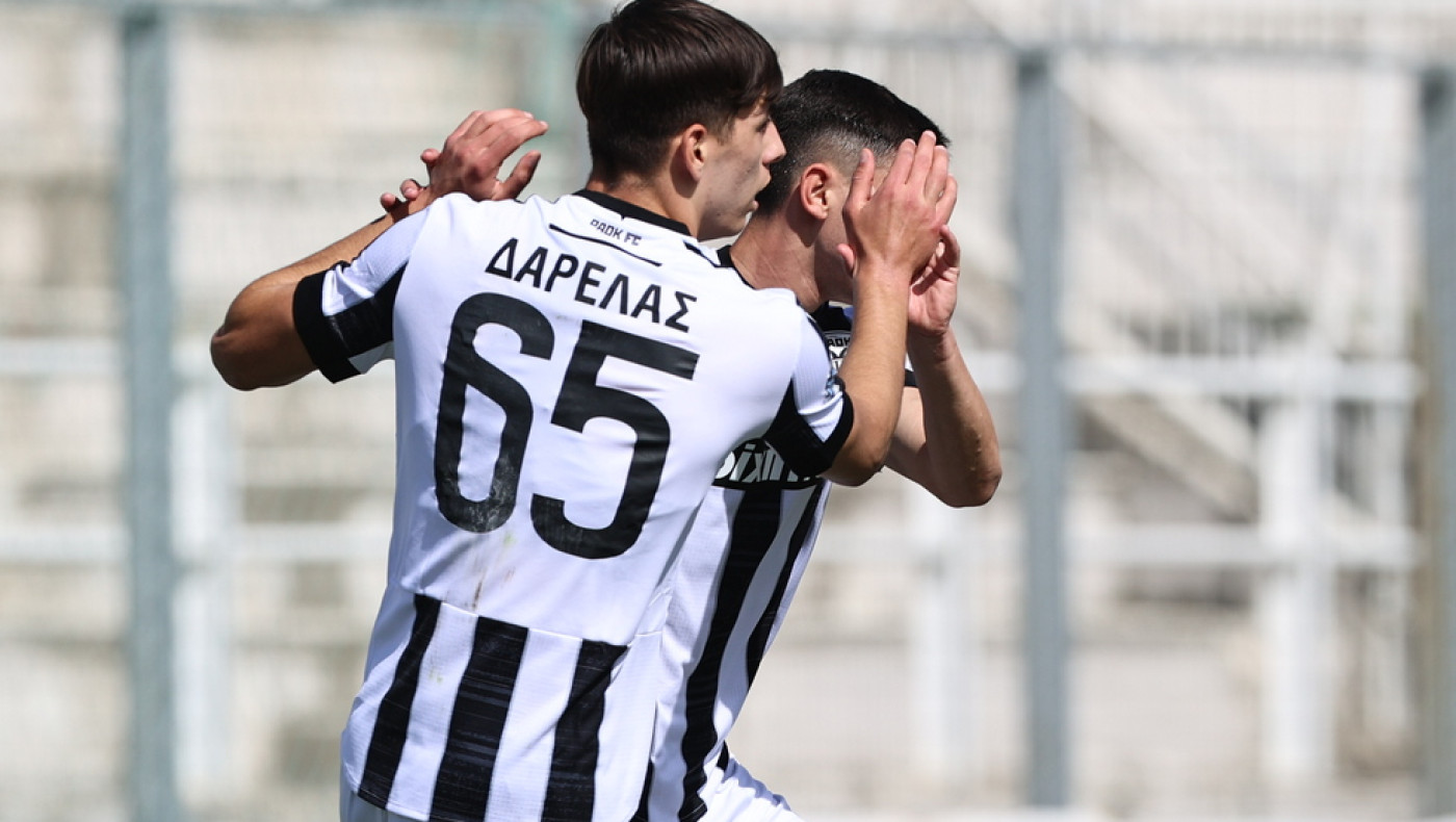 Έκανε το 2x2 στα πλέι άουτ ο ΠΑΟΚ Β' , διέλυσε την Κοζάνη με 4-2