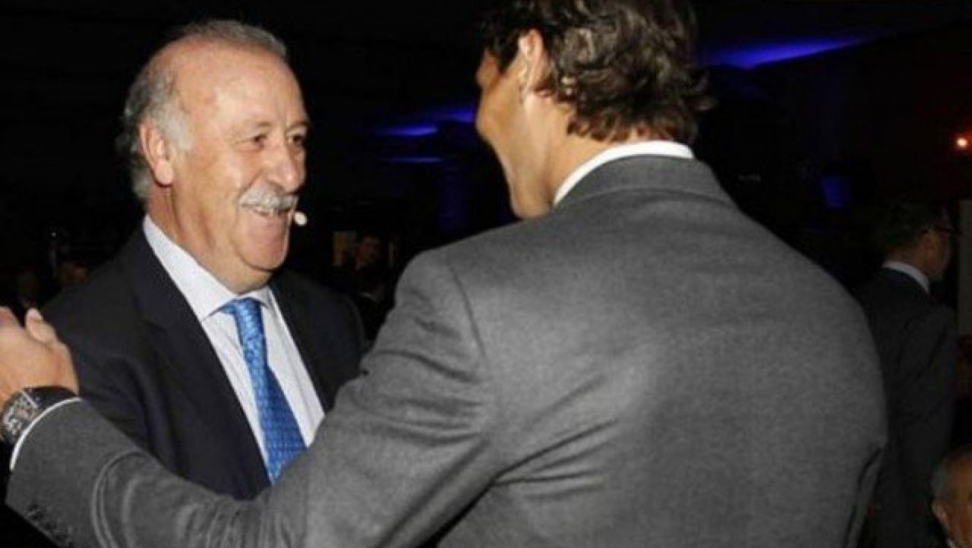 Λουίς Ενρίκε και Ντελ Μπόσκε στο πλευρό του Ναδάλ!