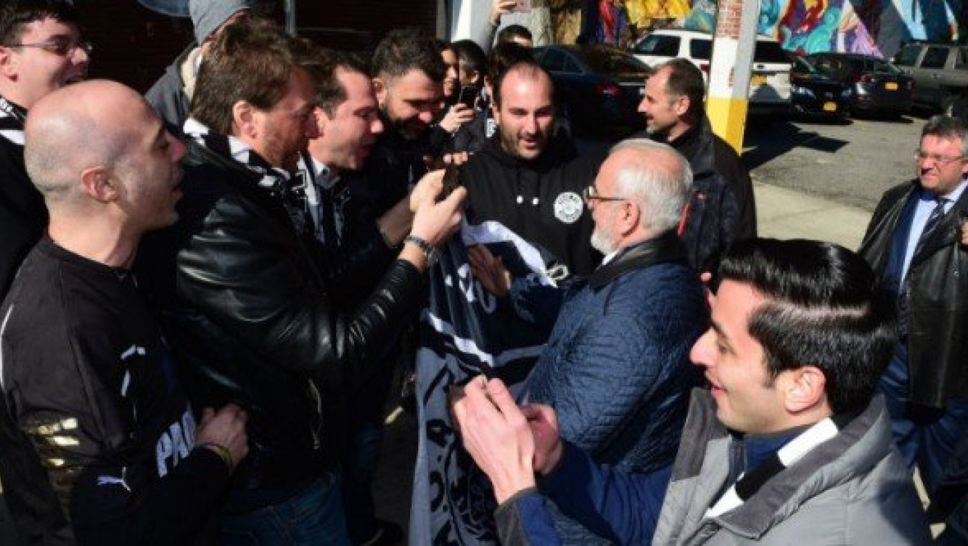 Ανακοίνωση Σ.Φ. ΠΑΟΚ Νέας Υόρκης κατά Ανδριανόπουλου