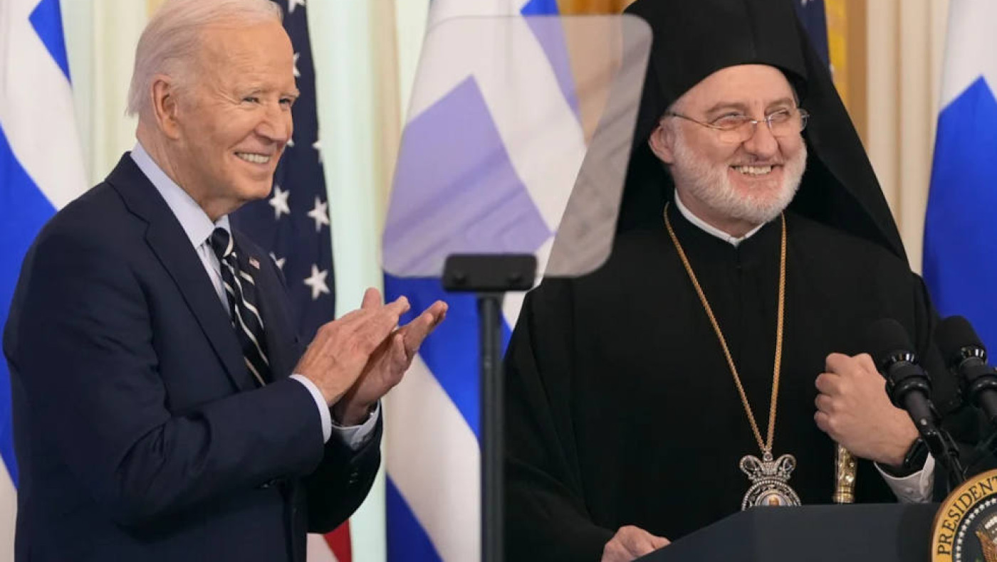 ΗΠΑ: Στα γαλανόλευκα ο Λευκός Οίκος για τον εορτασμό της 25ης Μαρτίου (vid)