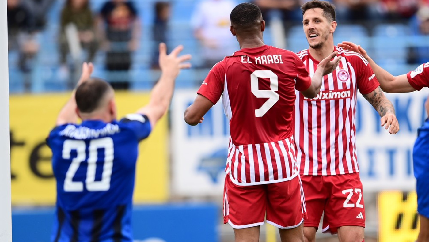 Ολυμπιακός: Άνετο πέρασμα με πεντάρα από την Λαμία (vids)