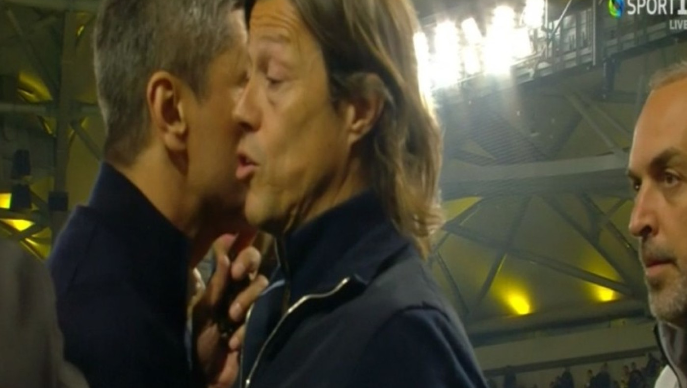 Έντονος διάλογος μεταξύ Λουτσέσκου και Αλμέιδα (vid)