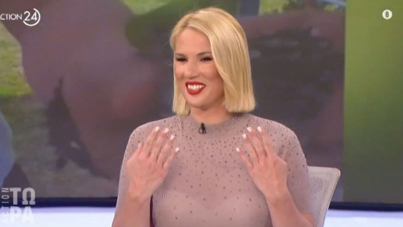 ΕΠΙΚΟ κομπλιμέντο on air αγρότη στη Ντόρα Κουτροκόη: «Νύχια φανταστικά»