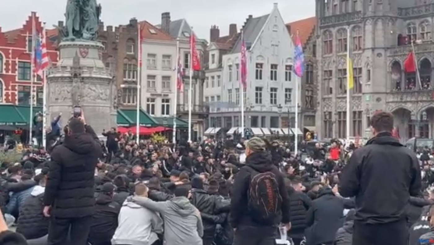 Χιλιάδες ΠΑΟΚτσήδες στο Μπριζ για να στηρίξουν την αρμάδα του Λουτσέσκου (pics+vids)