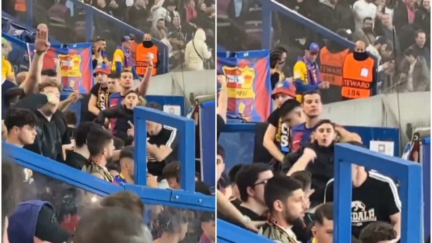 Μπαρτσελόνα: Η UEFA ανοίγει έρευνα για ναζιστικούς χαιρετισμούς στο «Παρκ Ντε Πρενς»