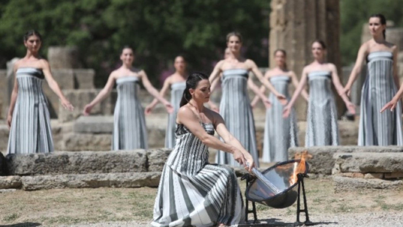 Πραγματοποιήθηκε η Επίσημη Πρόβα της Τελετής Αφής της Ολυμπιακής Φλόγας