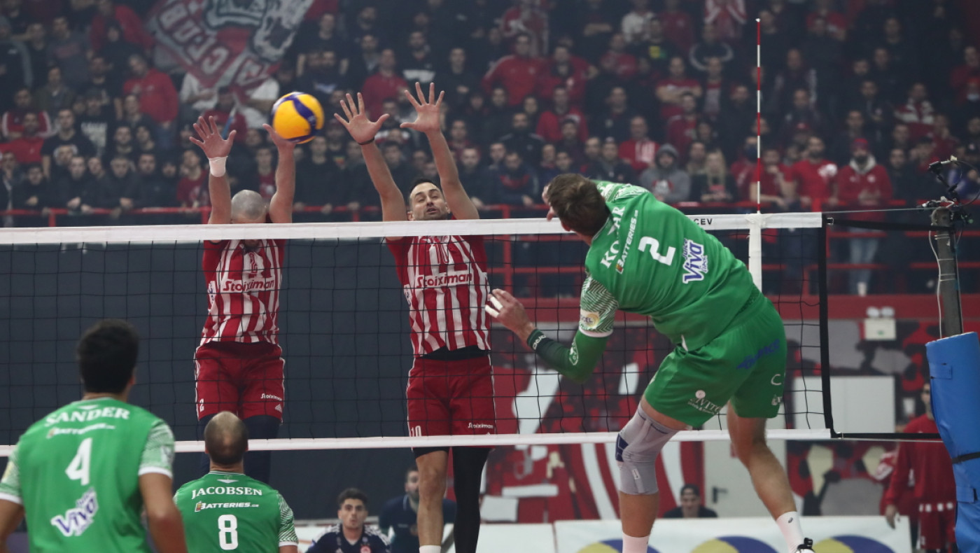 Volley League: Ολυμπιακός-Παναθηναϊκός πράξη δεύτερη στους τελικούς