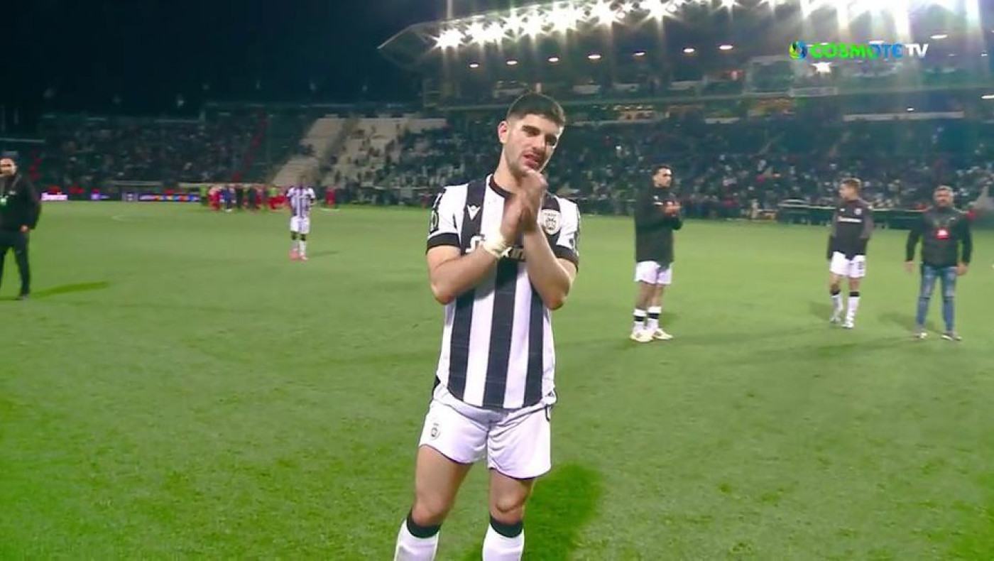 ΠΑΟΚ: Ο κόσμος παρά την πίκρα του αποκλεισμού χειροκρότησε τους παίκτες