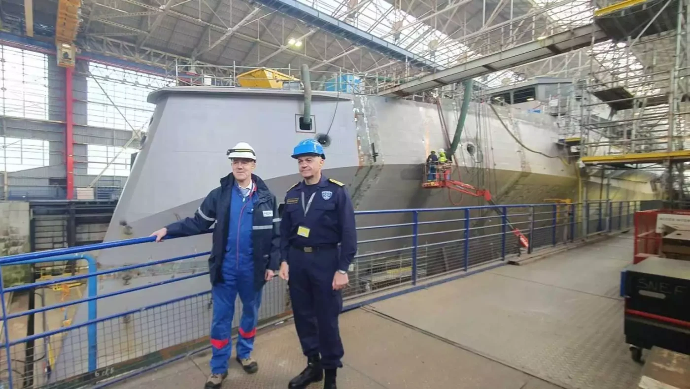 Belharra: Στα ναυπηγεία της Λορέν ο Αρχηγός ΓΕΝ