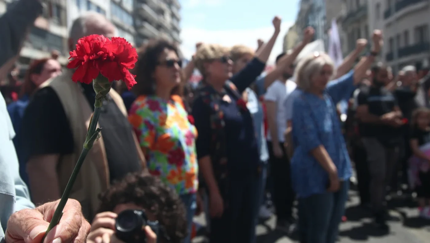 Θεσσαλονίκη: Χιλιάδες κόσμου τίμησαν χθες (1/5) την Εργατική Πρωτομαγιά