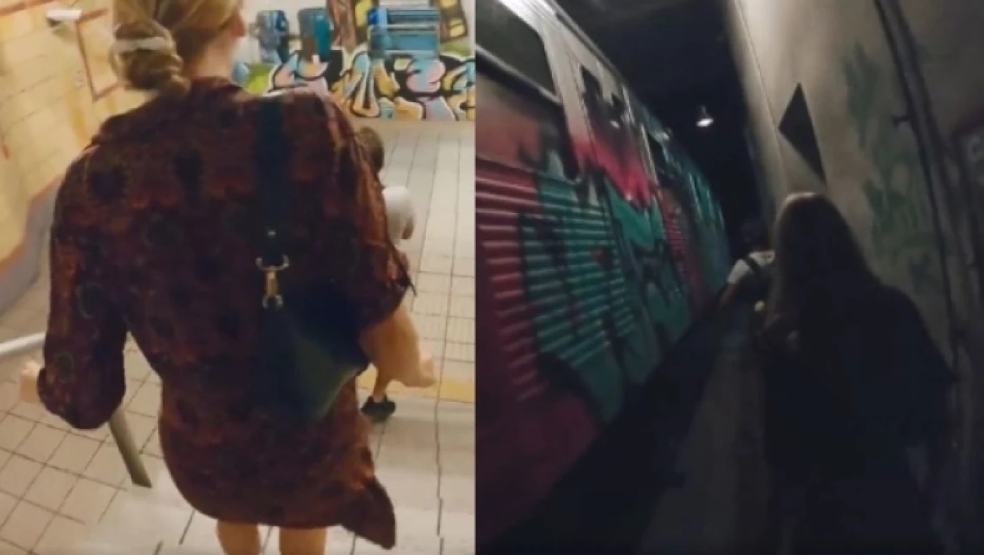 Αθήνα: Σάλος με ερωτική ταινία που γυρίστηκε σε σταθμό του ΗΣΑΠ