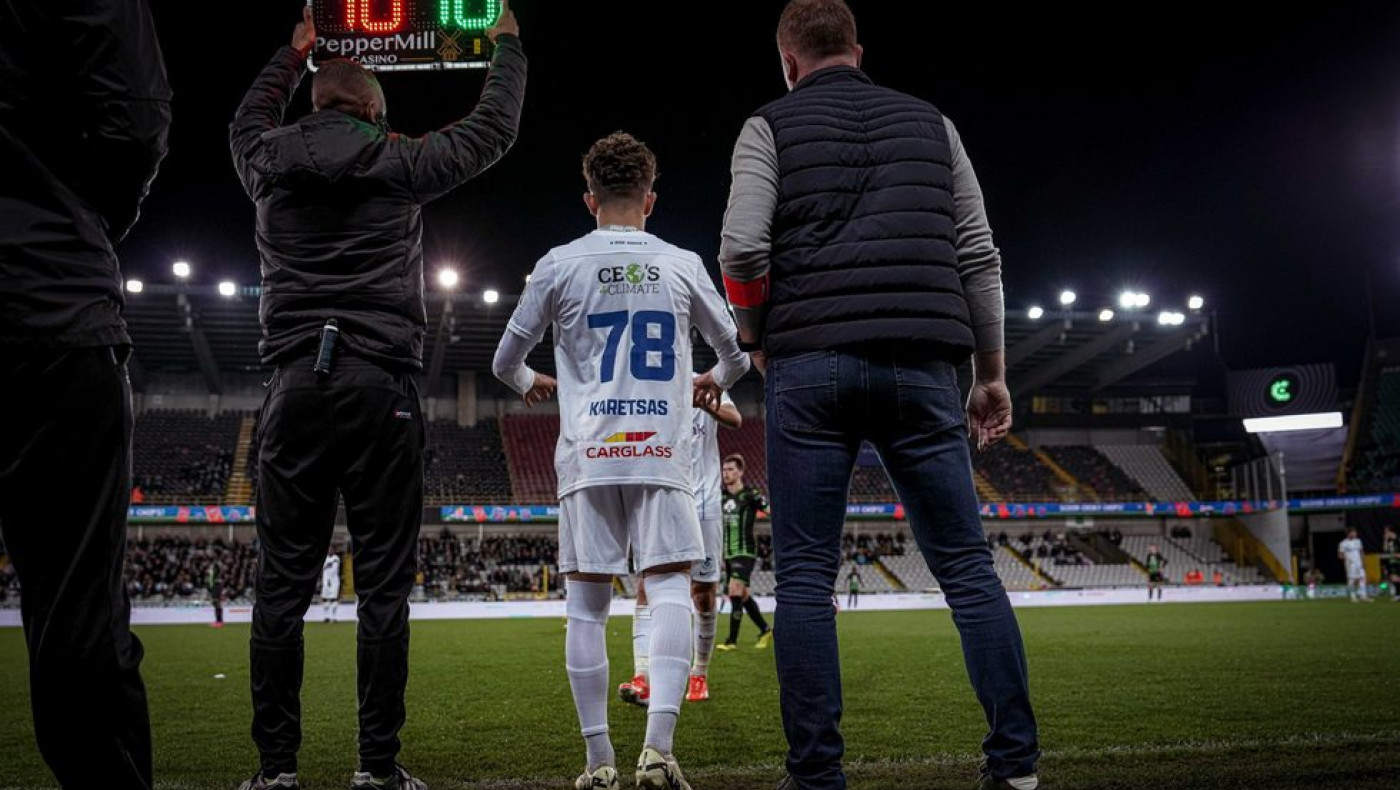 Ντεμπούτο στα 16 για τον Καρέτσα με τη φανέλα της Γκενκ (pics+vid)