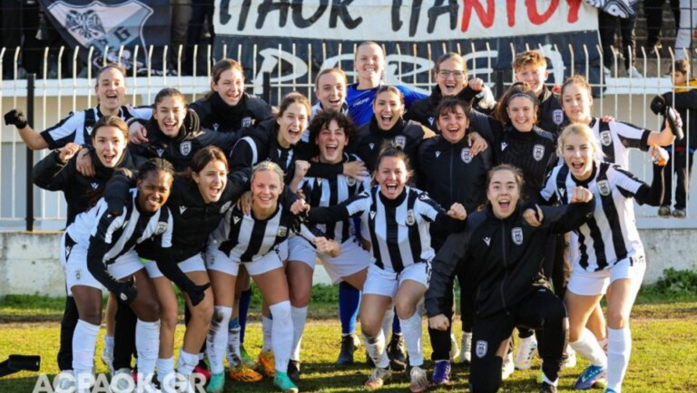 Πρωταθλήτριες για 19η φορά οι γυναίκες του ΠΑΟΚ