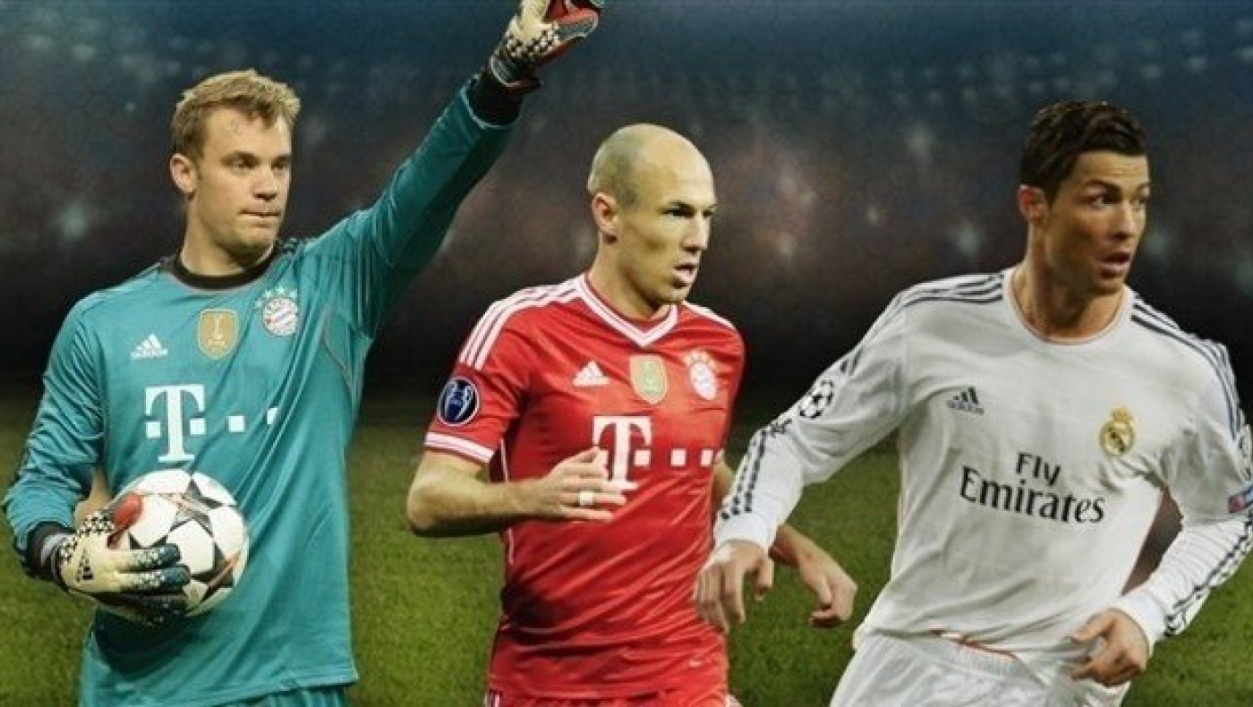 Οι κορυφαίοι ποδοσφαιριστές στην Ευρώπη