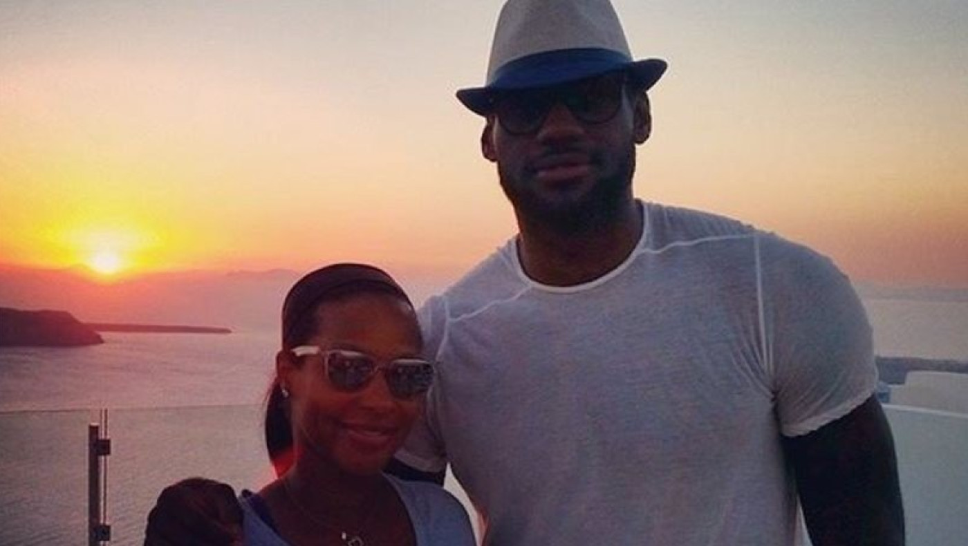 Οι ελληνικές διακοπές του Λεμπρόν και το... bucket challenge (VIDEO)