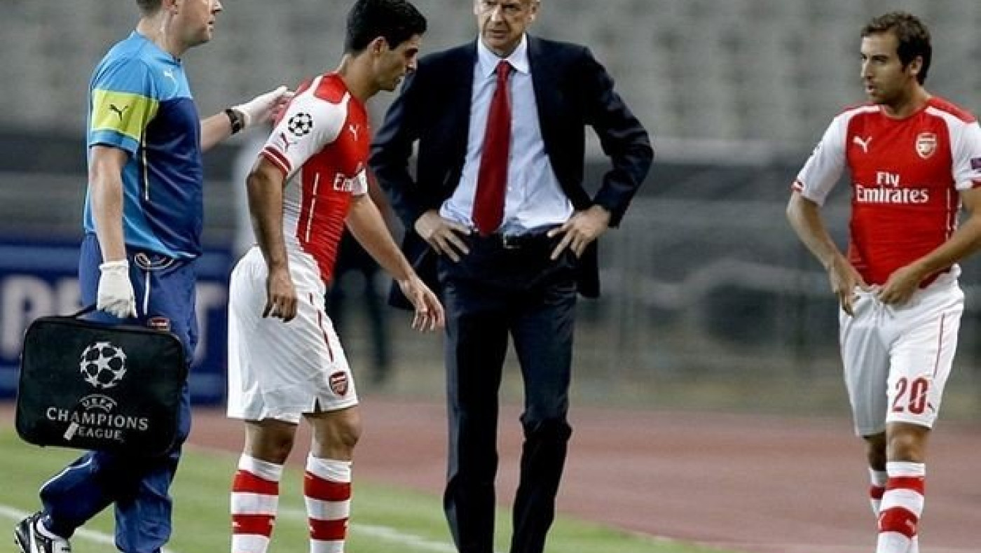 Χάνει Αρτέτα για δύο εβδομάδες