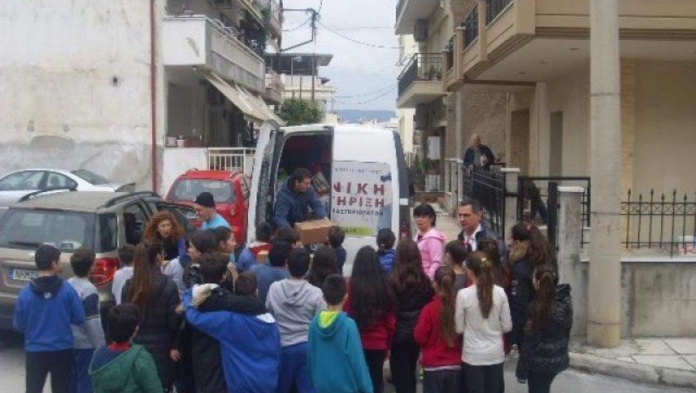 Δ. Παύλου Μελά: Είδη πρώτης ανάγκης από σχολεία για τα προσφυγόπουλα