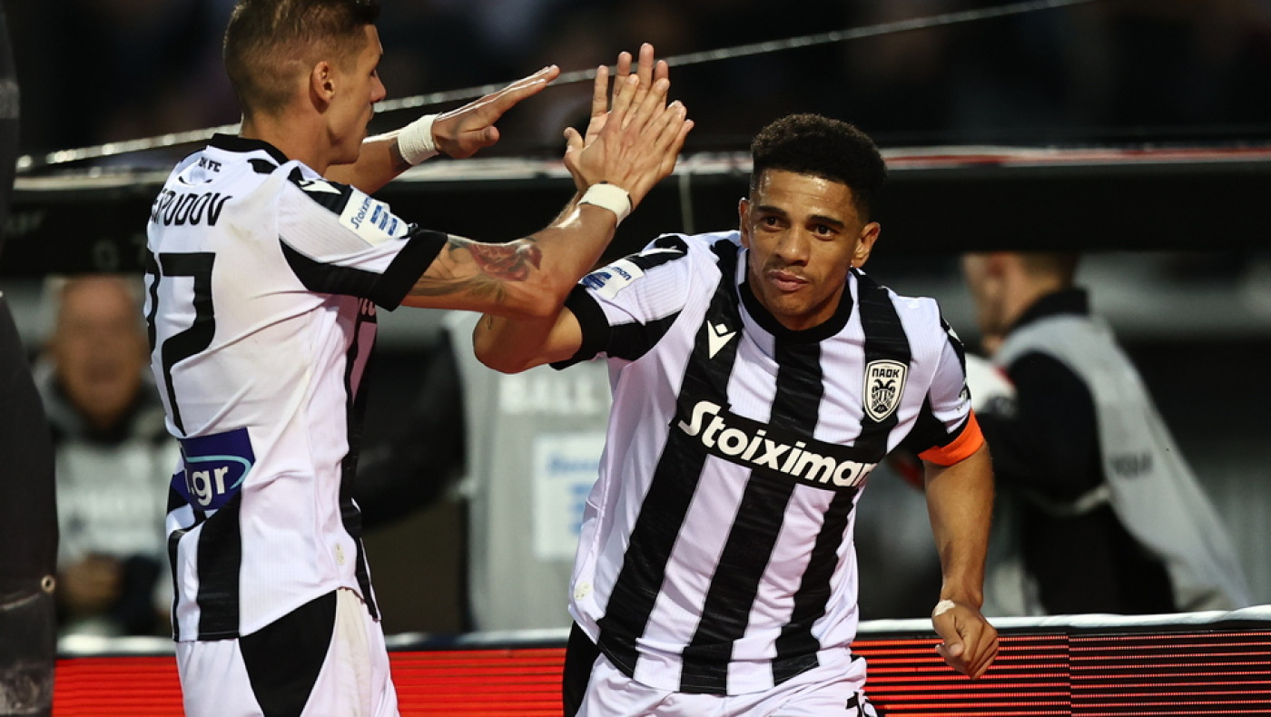 Έτσι άνοιξε το σκορ ο ΠΑΟΚ κόντρα στον Παναθηναϊκό