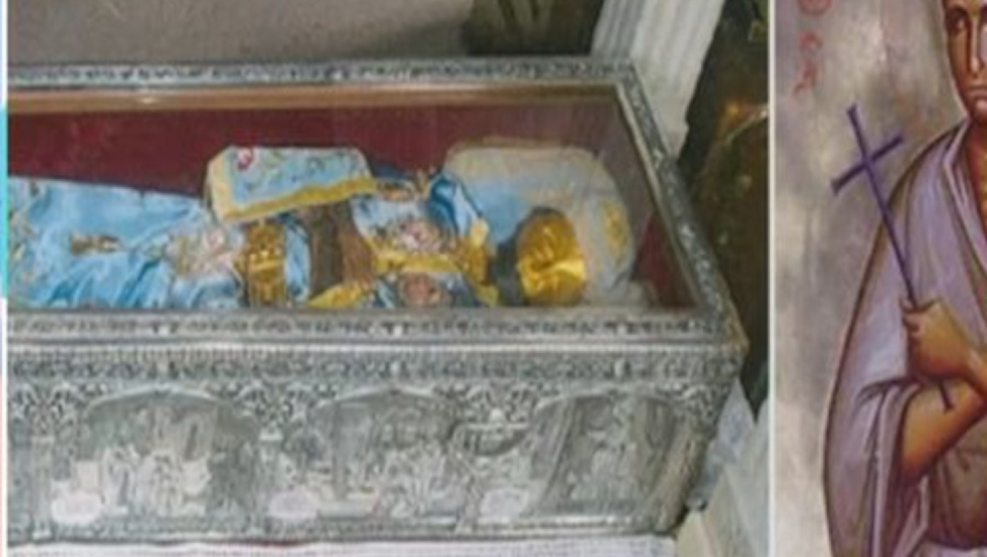 Εύβοια: Βρέθηκε το δεξί χέρι του Άγιου Ιωάννη του Ρώσου-Πότε μεταφέρεται στο Προκόπι