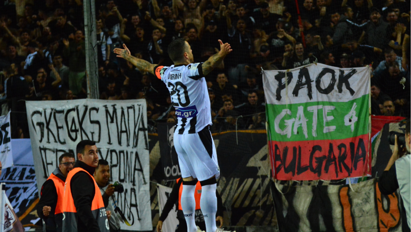 ΠΑΟΚ: «Χρυσό» ρεκόρ για τον Βιεϊρίνια που περνάει στην αιωνιότητα