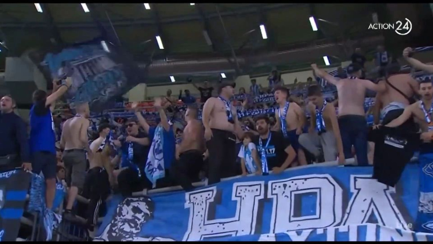 Ηρακλής: Ξέφρενοι πανηγυρισμοί από παίκτες και οπαδούς (vids)