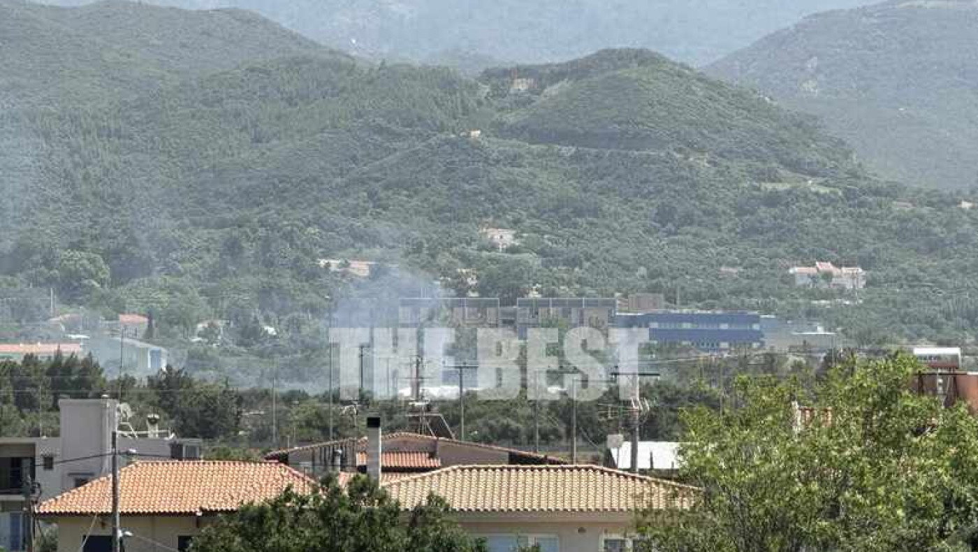 Συναγερμός στην Πάτρα: Φωτιά κοντά σε σπίτια – Εκκενώθηκε σχολείο (vid)