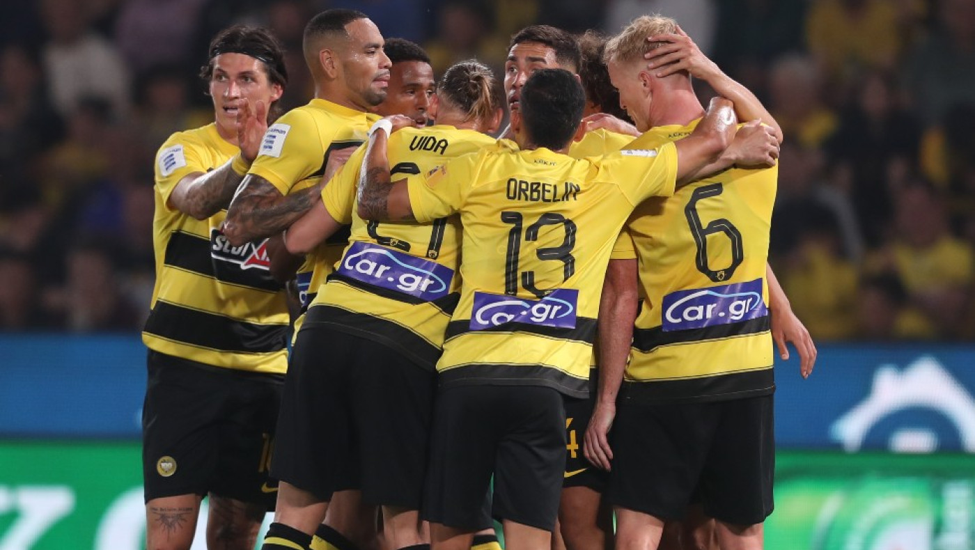 Νίκη για την ΑΕΚ, 3-0 τη Λαμία