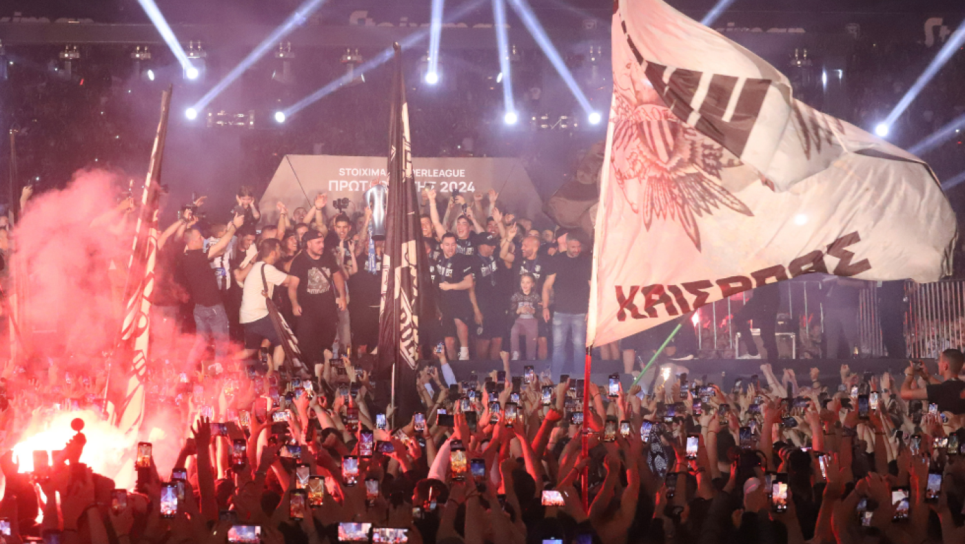 ΠΑΟΚ: Η φιέστα συνεχίζεται στο κτήμα Δέδα, «παρών» όλη η ασπρόμαυρη οικογένεια