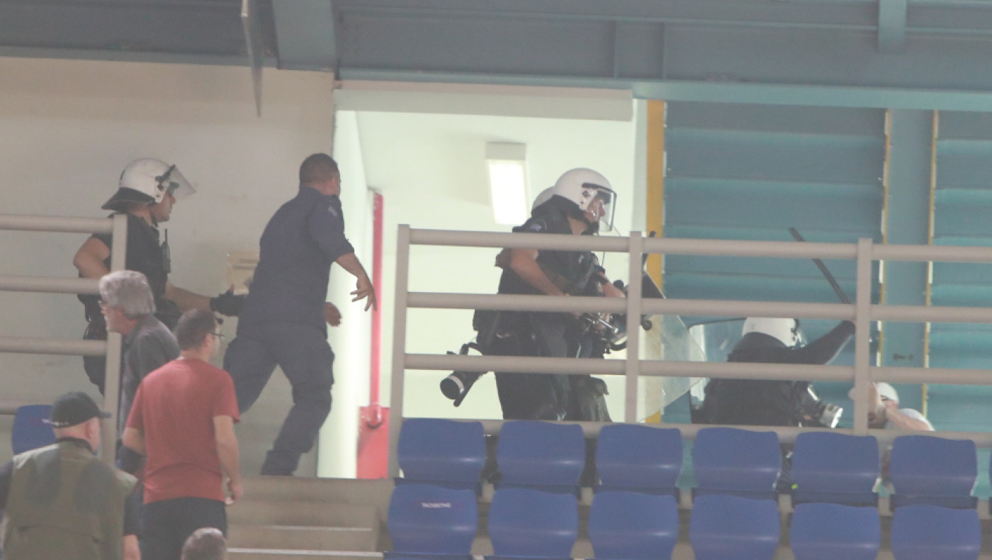 Ένταση στα Άνω Λιόσια μετά το Πανιώνιος-Ηρακλής