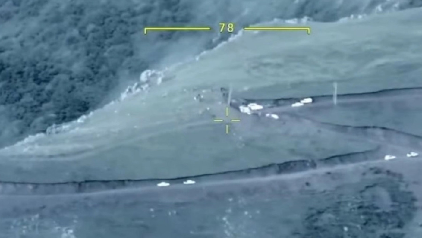 Εμπραχίμ Ραϊσί: Η στιγμή που τουρκικό drone εντοπίζει τα συντρίμμια του ελικοπτέρου