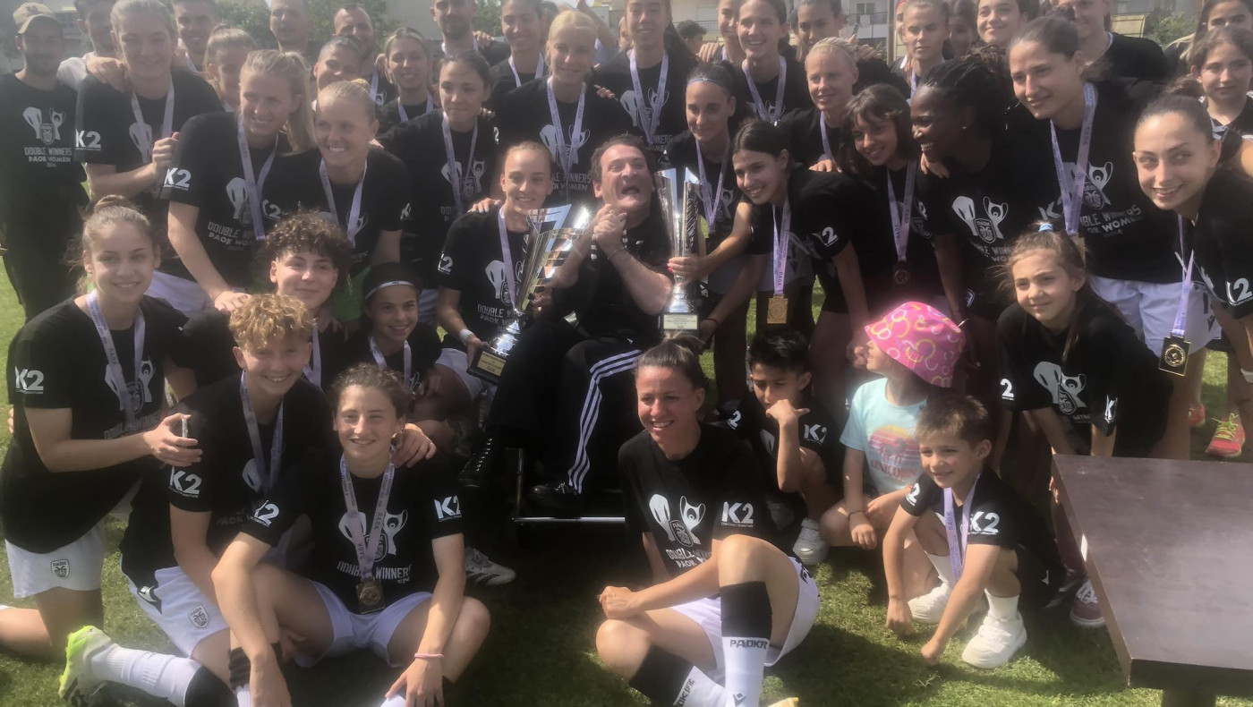 Έριξαν αυλαία με τριάρα και μεγάλη γιορτή οι ασπρόμαυρες νταμπλούχες