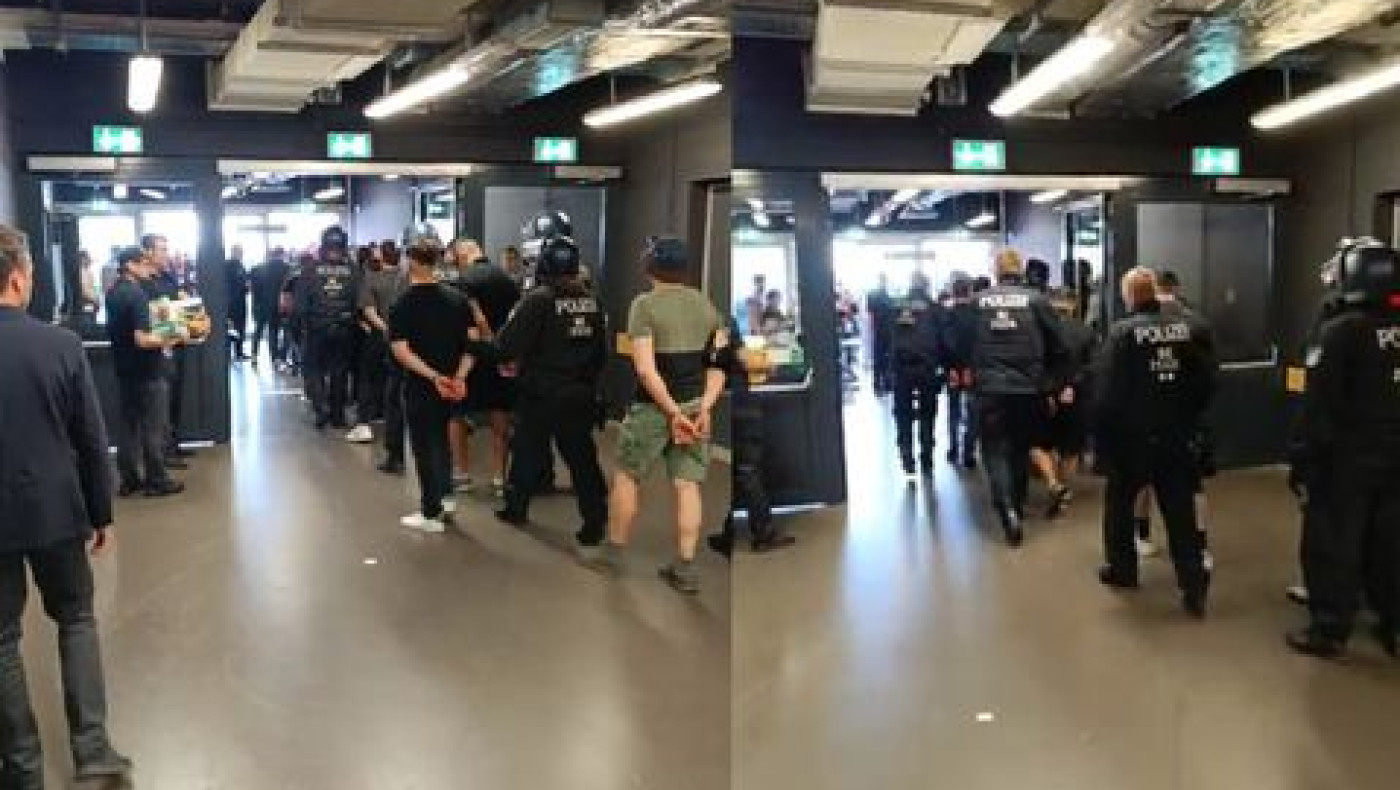 H ανακοίνωση της Γερμανικής αστυνομίας για τα επεισόδια στην Uber Arena