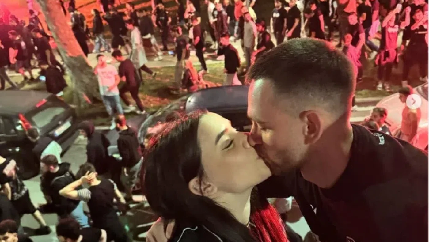 Η σύντροφος του Ζίβκοβιτς έγινε θέμα στη Σερβία