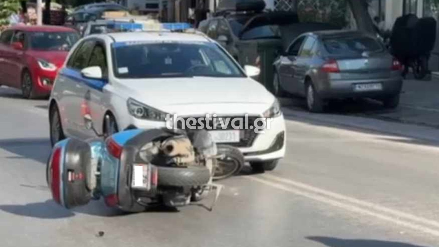 Θεσσαλονίκη: Μηχανή παρέσυρε και τραυμάτισε δύο γυναίκες στην Τούμπα (vid)