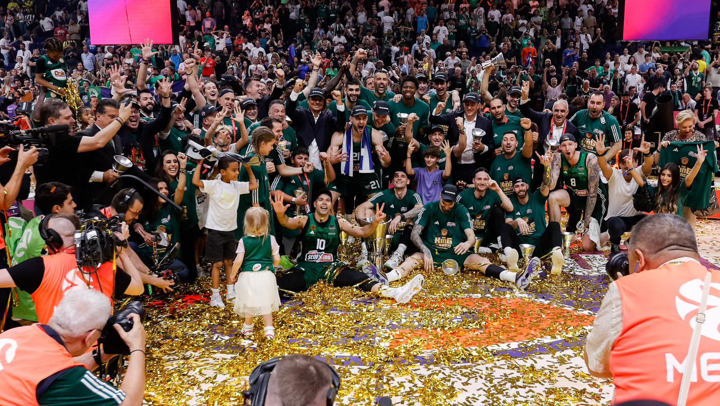 Πρωταθλητής Ευρώπης ο εκπληκτικός Παναθηναϊκός, γονάτισε τη Ρεάλ Μαδρίτης με 95-80