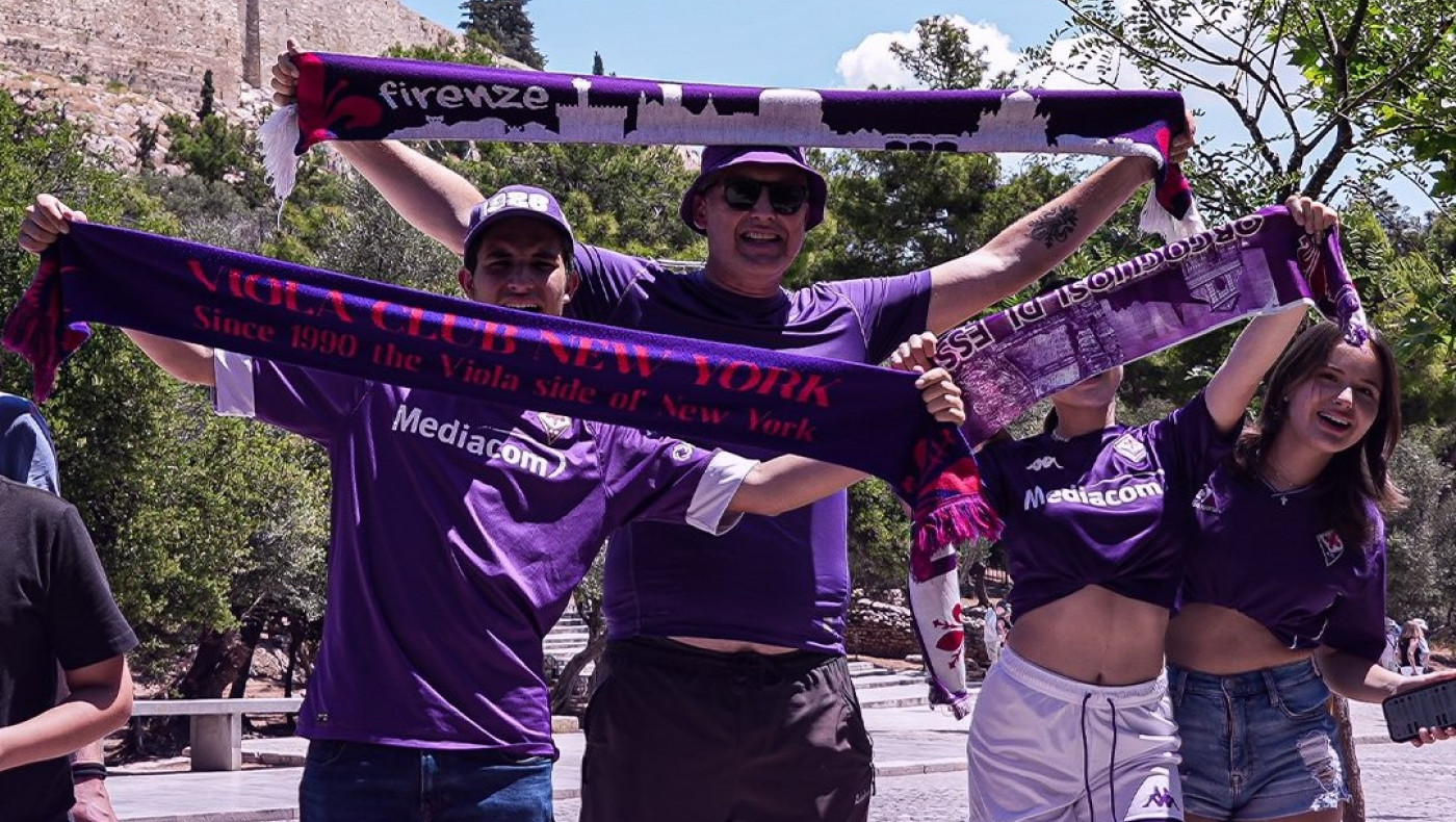 Conference League: «Η Αθήνα γίνεται Viola», ετοιμάζονται οι οπαδοί της Φιορεντίνα