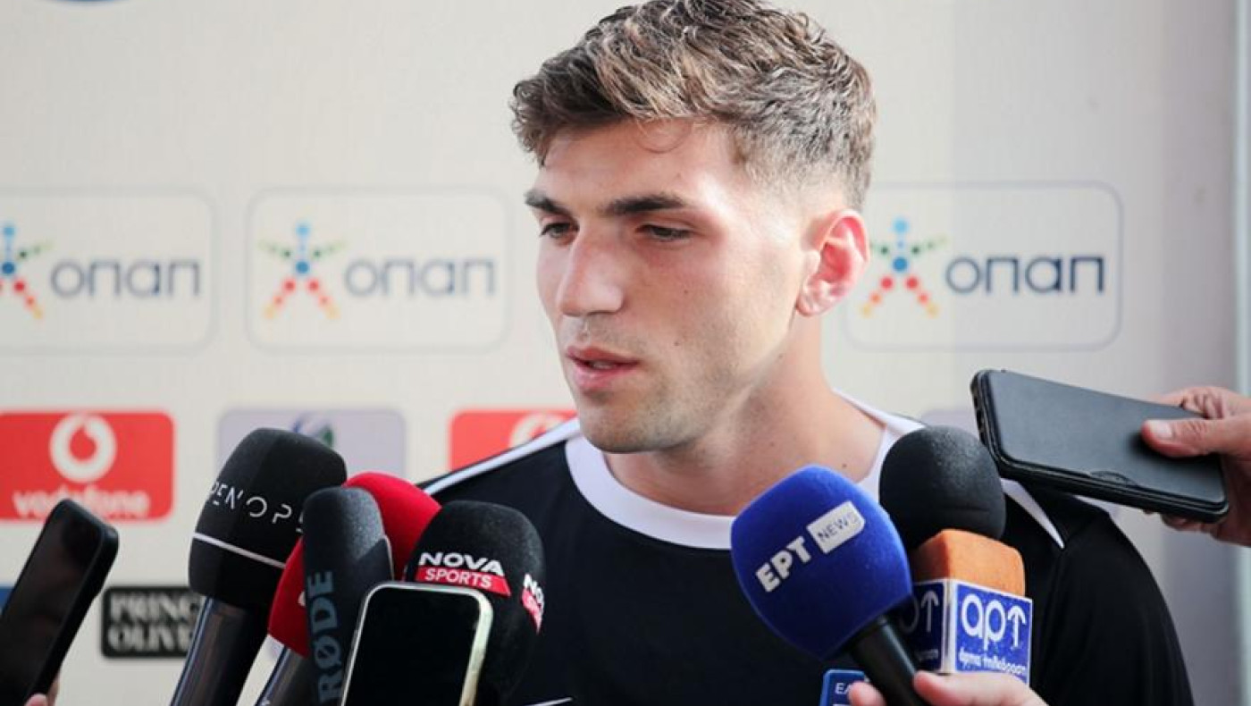 Μανδάς: «Ονειρεύομαι από μικρό παιδί την Εθνική».