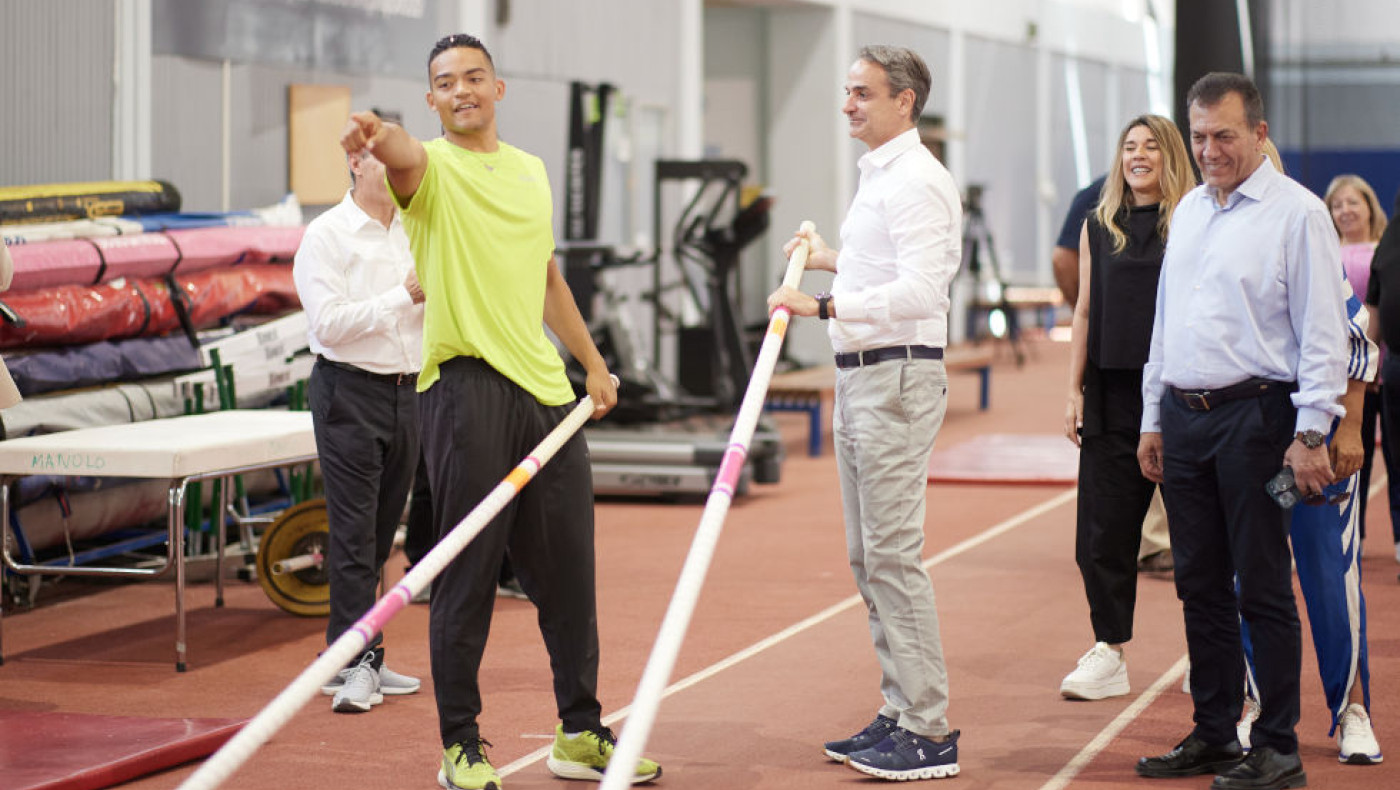 Μητσοτάκης για ΟΑΚΑ: «Χαίρομαι για την αναβάθμιση όλων των αθλητικών υποδομών»