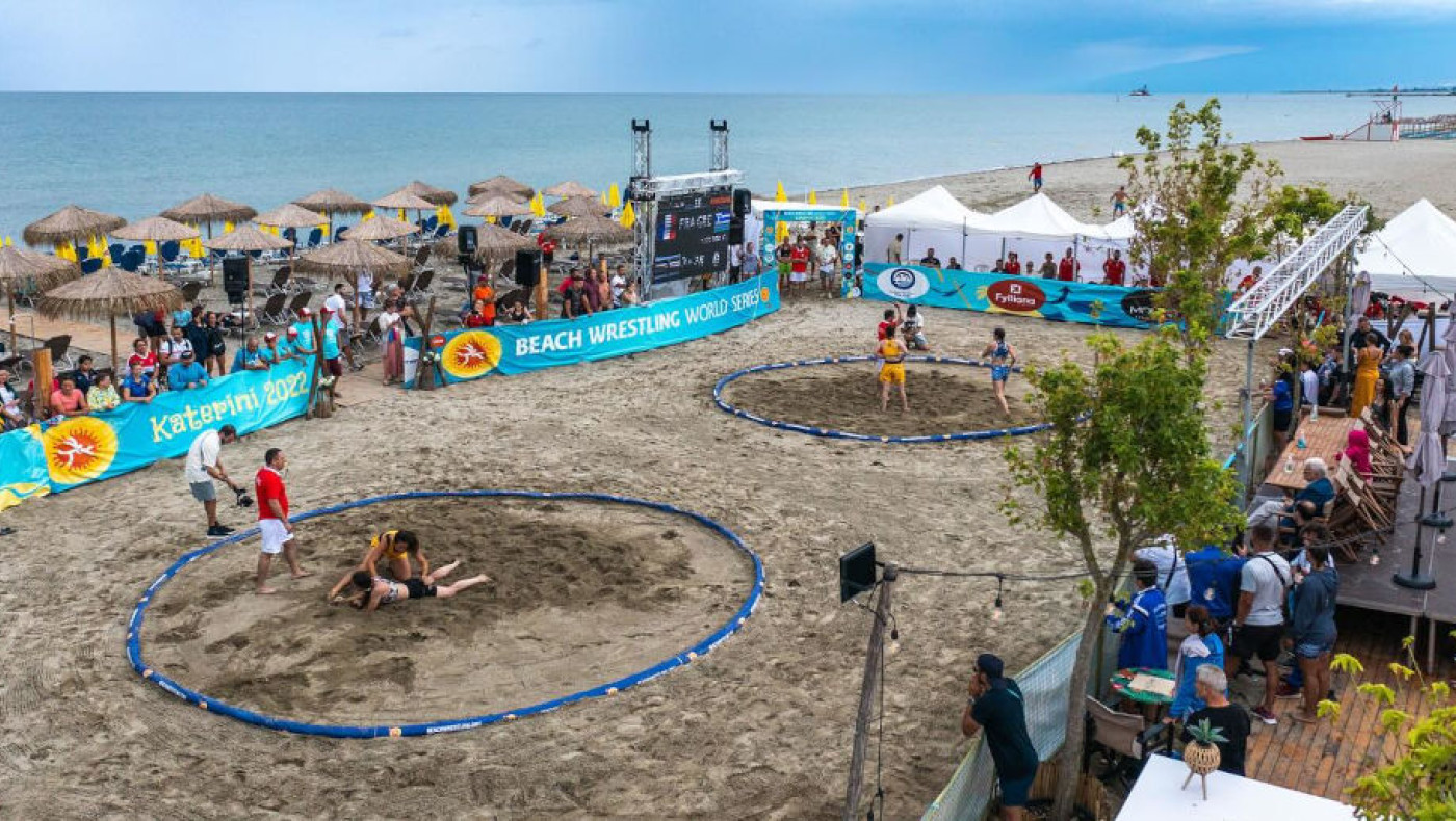 Κώστας Παπακωνσταντίνου: «Η πάλη στην άμμο έχει δυναμική και το δείχνει»