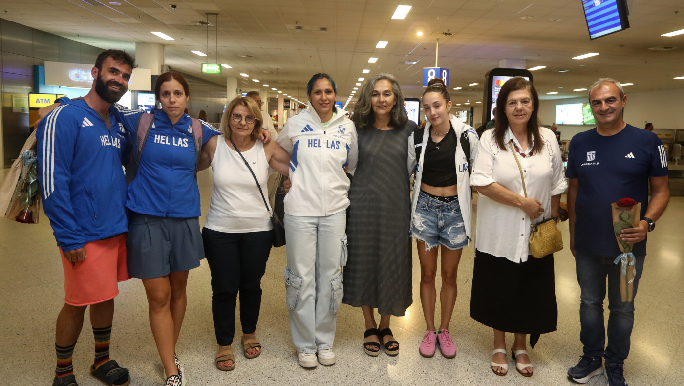 Κατερίνα Στεφανίδη: Επέστρεψε στην Αθήνα με τη λάμψη του μεταλλίου της Ρώμης