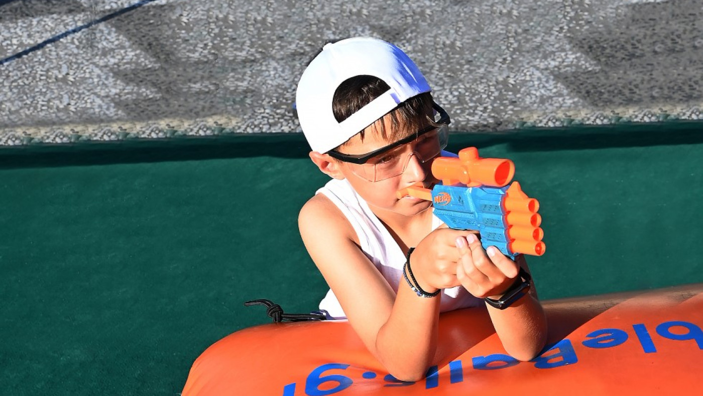 NERF PLAY ZONE: Το αγαπημένο παιχνίδι δράσης έφτασε στο Mediterranean Cosmos!