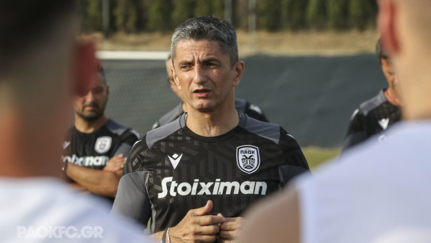 Η «πρώτη» του ΠΑΟΚ: Το σύνθημα του Λουτσέσκου και το αντίο διά ζώσης του Μπιάνκι