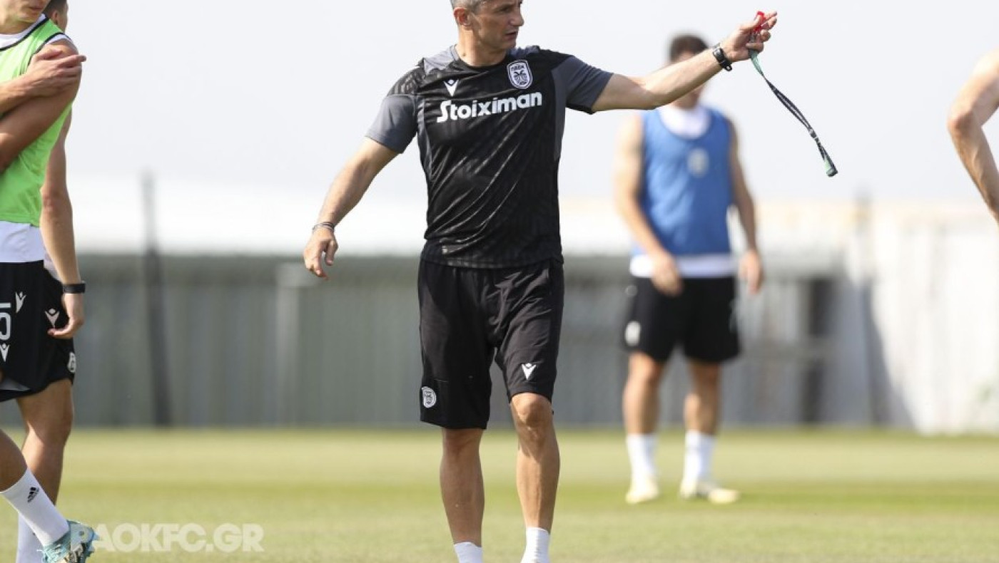 ΠΑΟΚ: Ανεβαίνουν οι ρυθμοί στις προπονήσεις-Γιατί έλειπε ο Κωνσταντέλιας