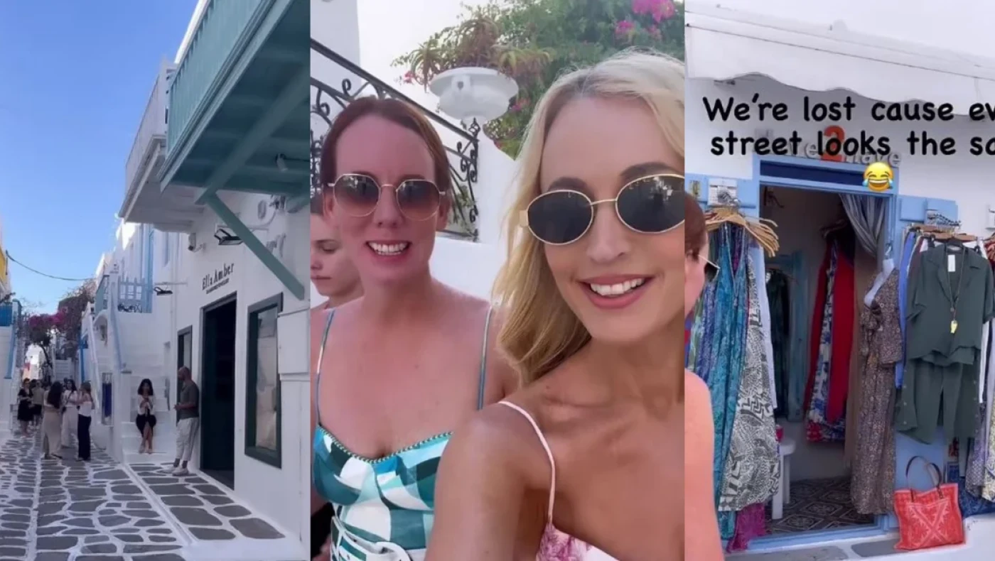 Βρετανίδες χάθηκαν στα... σοκάκια της Μυκόνου!