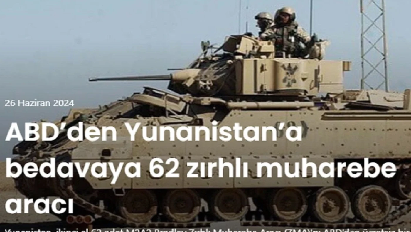 Τούρκοι: Η Ελλάδα θα πάρει συνολικά 350 Bradley M2A2 και θα τα αναβαθμίσει στα πρότυπα M2A3 ή M2A4