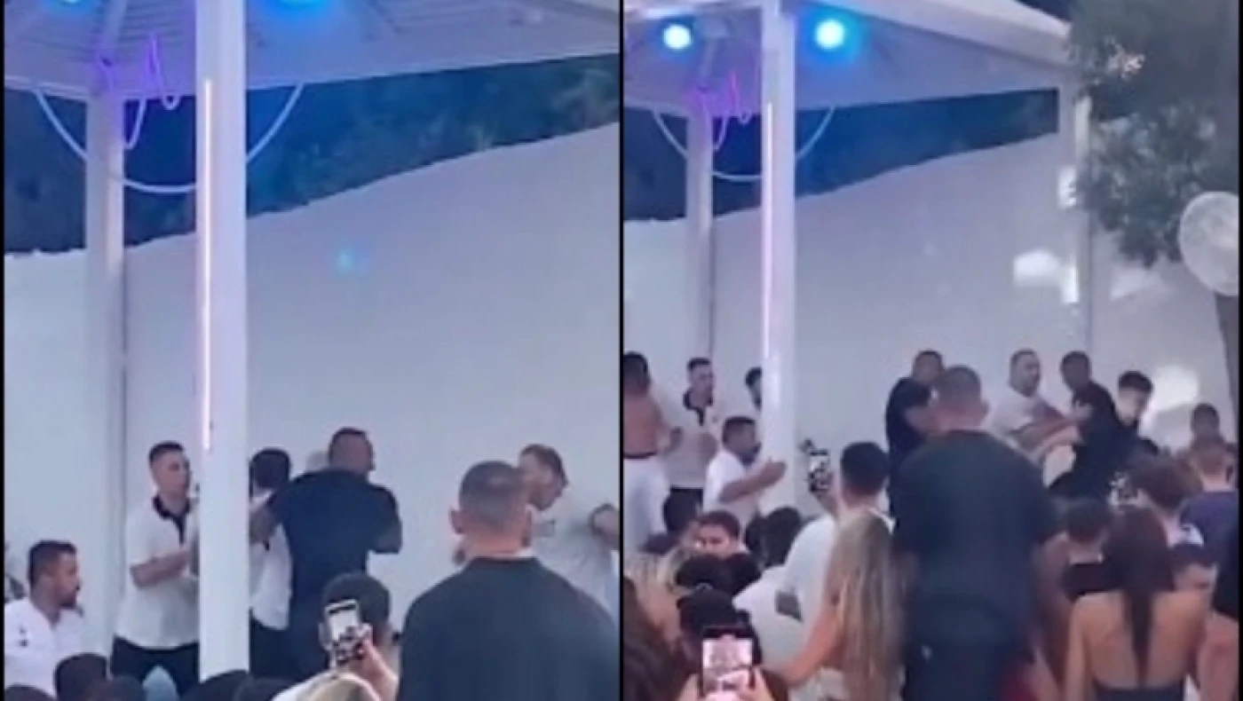 Μυθικό ξύλο σε μαγαζί της Χαλκιδικής υπό τους ήχους techno μουσικής