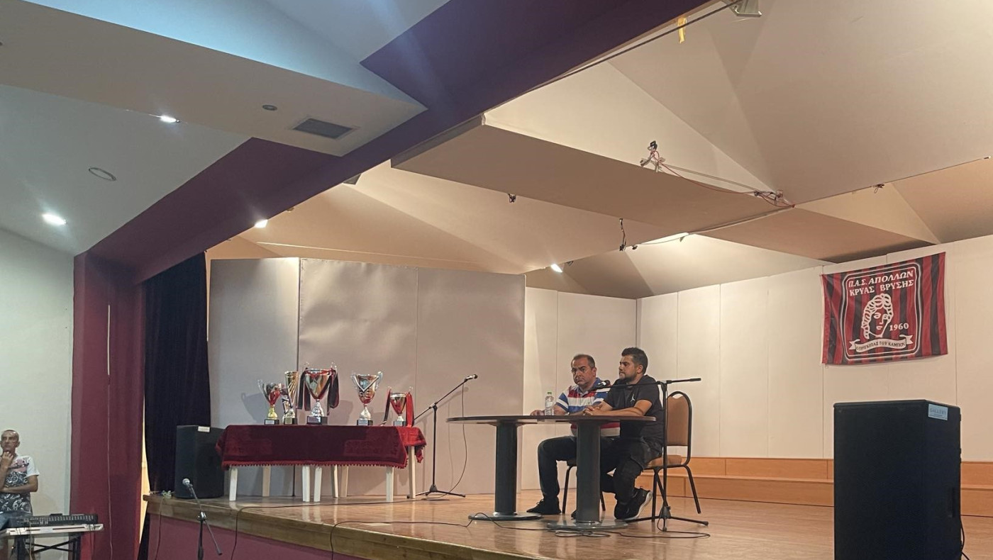 Απόλλων Κρ. Βρύσης:  Μήνυμα ανάγκης στήριξης της ομάδας στην Γ' Εθνική