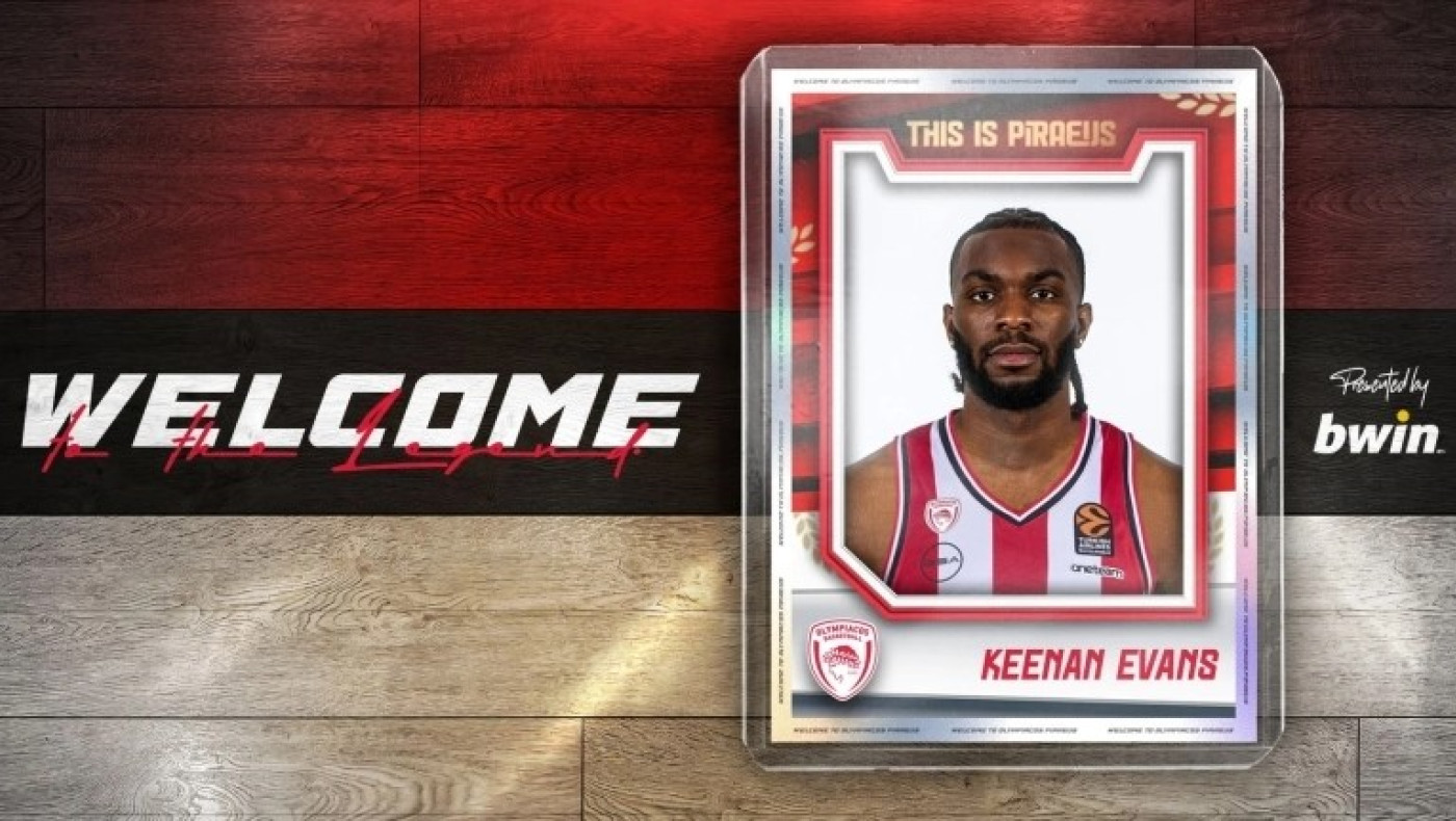 Ολυμπιακός: Δικός του ο Κίναν Έβανς για τρία χρόνια (vid)