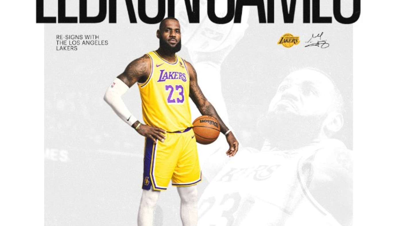 NBA: Υπέγραψε και συνεχίζει στους Λέικερς ο ΛεΜπρόν Τζέιμς